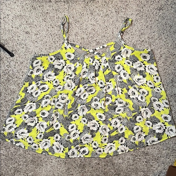 Torrid Size 1 Flowy Floral Paisley Adjustable Spaghetti Strap Sleeveless Top‎ - Picture 1 of 4